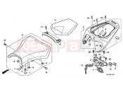 HONDA CBR1000RRB CBR1000RR Fireblade 2011 F-17 SEAT