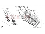 HONDA CBR1000RA9 CBR1000RR Fireblade C-ABS 2009 E-1 VALVE COVER