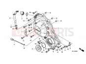 HONDA CBR1000RA9 CBR1000RR Fireblade C-ABS 2009 E-6 RIGHT CRANKSHAFT COVER