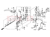 HONDA CBR1000RA9 CBR1000RR Fireblade C-ABS 2009 F-4-1 FRONT MASTER CYLINDER (CBR1000RA)