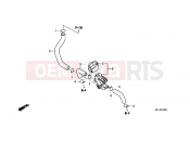 HONDA CBR1000RA9 CBR1000RR Fireblade C-ABS 2009 F-18-2 AIR INJECTION CONTROLVALVE