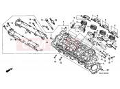 HONDA CBR600SEW CBR600F Smokin' Joes 1998 E-2 CYLINDER HEAD