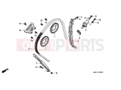 HONDA CBR600SEW CBR600F Smokin' Joes 1998 E-4 TIMING CHAIN ​​/ TENSIONER
