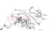 HONDA CBR600SEW CBR600F Smokin' Joes 1998 E-10 WATER PUMP