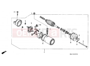 HONDA CBR600SEW CBR600F Smokin' Joes 1998 E-11 STARTER ENGINE