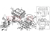 HONDA CBR600SEW CBR600F Smokin' Joes 1998 E-13 CRANKSHAFT