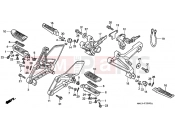 HONDA CBR600SEW CBR600F Smokin' Joes 1998 F-20 FOOTREST