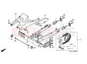 HONDA CBR600SEW CBR600F Smokin' Joes 1998 F-22 SWING ARM