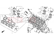 HONDA CBR600FS1 CBR600F Special Edition 2001 E-2-1 CYLINDER HEAD (2)