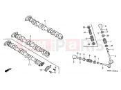 HONDA CBR600FS1 CBR600F Special Edition 2001 E-3 CAMSHAFT / VALVE