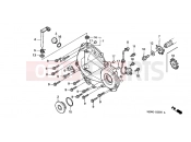 HONDA CBR600FS1 CBR600F Special Edition 2001 E-5 RIGHT CRANKSHAFT COVER