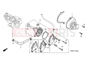 HONDA CBR600FS1 CBR600F Special Edition 2001 E-10 WATER PUMP