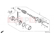 HONDA CBR600FS1 CBR600F Special Edition 2001 E-11 STARTER ENGINE
