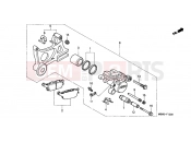 HONDA CBR600FS1 CBR600F Special Edition 2001 F-12 REAR BRAKE CALIPER