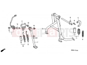 HONDA CBR600FS1 CBR600F Special Edition 2001 F-21 SUPPORT