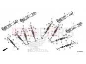 HONDA CTX1300AE CTX1300A 2014 E-3 VEZÉRMŰTENGELY/SZELEP