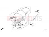 HONDA CTX1300AE CTX1300A 2014 F-23 SEAT