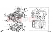 HONDA CTX700AE CTX700 ABS 2014 E-16 FORGATTYÚHÁZ