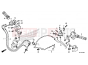 HONDA CTX700AE CTX700 ABS 2014 F-4 HANDLE LEVER / SWITCH / CABLE (CTX700A)