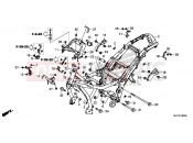HONDA CTX700AE CTX700 ABS 2014 F-40 FRAME HOUSING