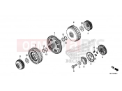 HONDA CTX700DE CTX700 Dual Cluth ABS 2014 E-8-10 CLUTCH (CTX700D)