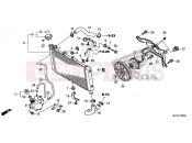 HONDA CTX700DE CTX700 Dual Cluth ABS 2014 F-42 RADIATOR
