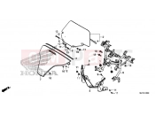 HONDA CTX700DE CTX700 Dual Cluth ABS 2014 F-43 WINDSCREEN