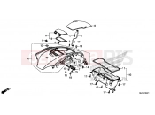HONDA CTX700NAF CTX700N 2015 F-22-21 POCKET