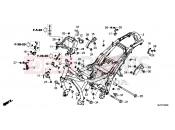 HONDA CTX700NAF CTX700N 2015 F-40 KERETHÁZ