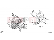 HONDA CTX700NDF CTX700N 2015 E-11 A.C. GENERATOR COVER