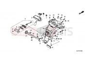 HONDA CTX700NDF CTX700N 2015 F-37 REAR LAMP