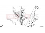 HONDA CTX700NE CTX700N 2014 F-5 FRONT BRAKE MASTER CYLINDER (CTX700N)