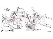 HONDA CTX700NF CTX700N 2015 F-8 STEERING BAR PIPE / UPPER BRIDGE
