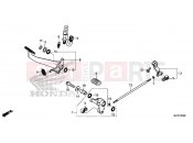 HONDA CTX700NF CTX700N 2015 F-30 PEDAL