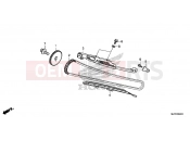 HONDA CTX700NAE CTX700N ABS 2014 E-4 TIMING CHAIN ​​/ TENSIONER