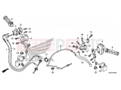 HONDA CTX700NAE CTX700N ABS 2014 F-4 HANDLE LEVER / SWITCH / CABLE (CTX700N / NA)