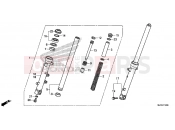 HONDA CTX700NAE CTX700N ABS 2014 F-12 FRONT FORK
