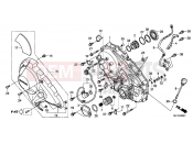 HONDA CTX700NDE CTX700N Dual Cluth ABS 2014 E-6-1 RIGHT CRANKSHAFT COVER (CTX700ND)