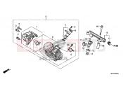 HONDA CTX700NDE CTX700N Dual Cluth ABS 2014 E-25 THROTTLE HOUSING
