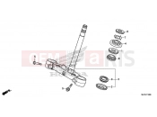 HONDA CTX700NDE CTX700N Dual Cluth ABS 2014 F-10 STEERING WHEEL