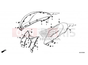 HONDA CTX700NDE CTX700NDE 2014 F-22-20 PROTECTOR