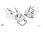 HONDA NSA700A8 DN-01 2008 E-1 VALVE COVER
