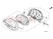HONDA NSA700A8 DN-01 2008 F-2 METER