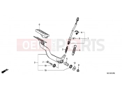 HONDA NSA700A8 DN-01 2008 F-27 PEDAL