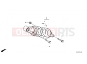 HONDA NSA700A8 DN-01 2008 F-31 REAR SHOCK ABSORBER