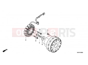 HONDA NSA700A9 DN-01 2009 E-9 GENERATOR
