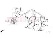 HONDA NSA700A9 DN-01 2009 F-5 FRONT BRAKE HOSE