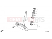 HONDA NSA700A9 DN-01 2009 F-7 STEERING WHEEL