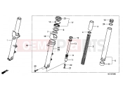 HONDA NSA700A9 DN-01 2009 F-9 FRONT FORK