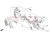 HONDA NSA700A9 DN-01 2009 F-10-1 B. FRONT BRAKE CALIPER